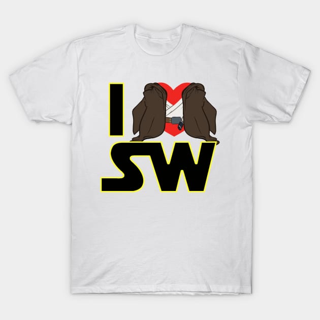 I Heart SW T-Shirt by The Cinema Syndicate Podcast